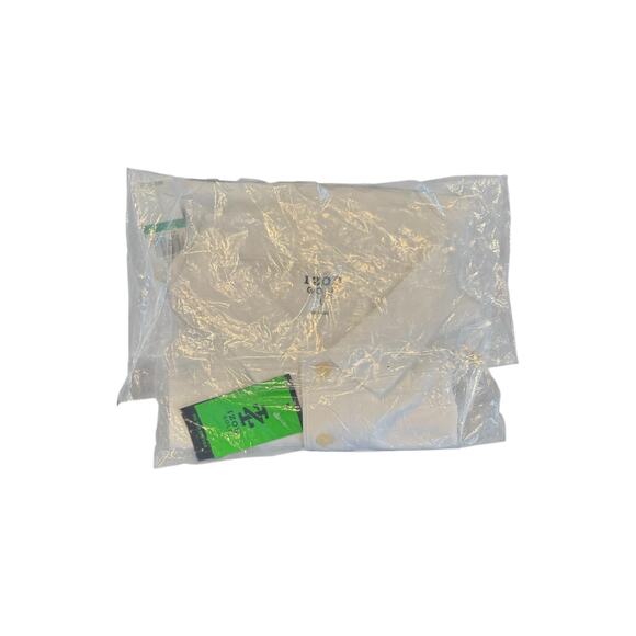 IZOD Golf Pro Tech Grid Polo NWT Men’s L Bright White - Picture 5 of 10